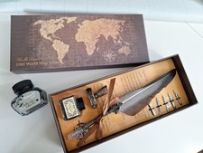 Schreibfeder mit Tinte