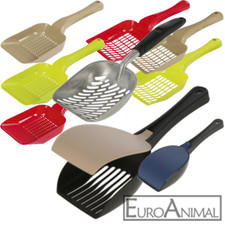 Streuschaufel Toilettenschaufel Löffel Katzenklo Katzentoilette farbl. sortiert