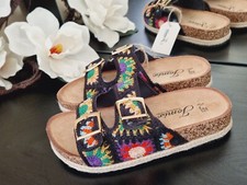 JOMIX BOHO Sandalen Damen Kork