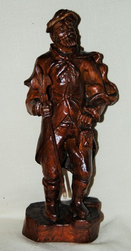 Große holzfigur wächter - holzfigur ,