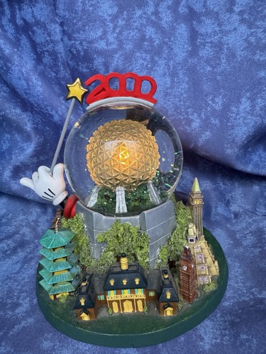 Disney schneekugel epcot 2000 - disney,