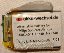 Akku 3.7V LiPoly Philips