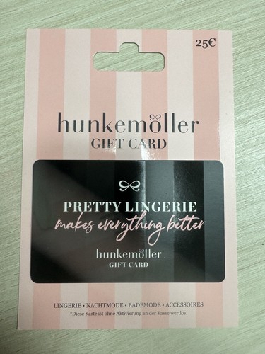 Hunkemöller gift card - hunkemÖller, im