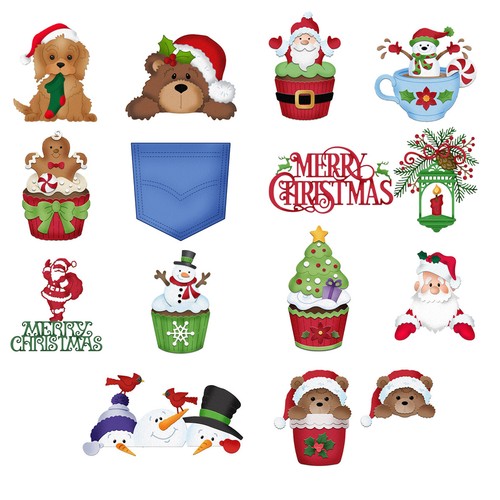 Weihnachten metall stencil - metall,