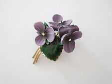 Vintage Brosche Veilchen