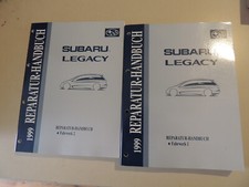  Werkstatthandbuch Fahrwerk Band 1+2 Subaru Legacy 1999
