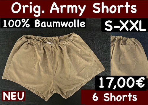 Armee shorts xl - 6x,