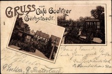 Ak Gerbstedt im Harzvorland, Cafe Goeltzer - 10850335