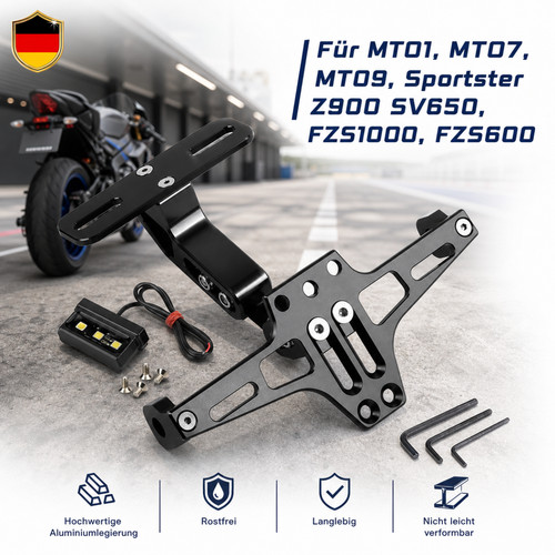 Kennzeichenhalter motorrad - kennzeichenhalter,