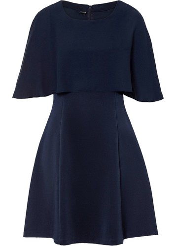 Midikleid mit cape 36 38 - cape, gr.