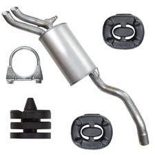 Endtopf Auspuff für Mercedes 260 280 300 320 W124 C124 2.6 2.8 3.0 Limo Coupe