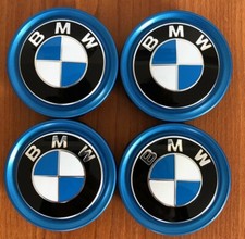 4 BMW Embleme Nabendeckel Felgendeckel 2er F45 F46 X1 X3 i3 i8 ORIGINAL 56mm