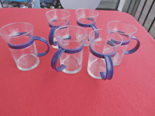 6 Pasabahce Türkische Teegläser mit Griff Tee Glas Set