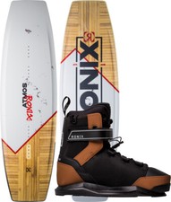 RONIX Wakeboard Set Wakeboardbindung ATMOS SPINE FLEX 148 2023 inkl. DIPLOMAT