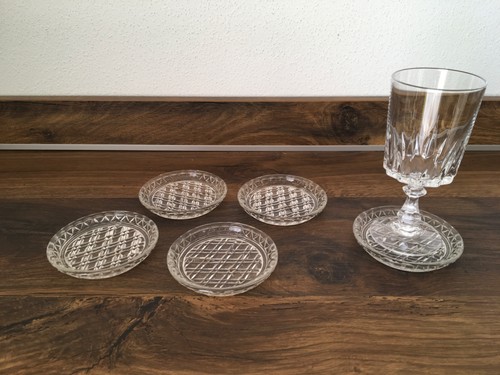 Vintage glasuntersetzer - 5,