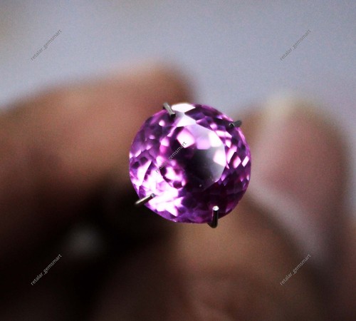 Extrem seltener rosa - , saphir