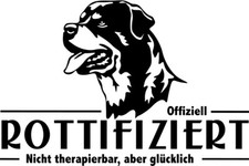ROTTWEILER Autoaufkleber -