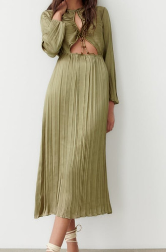 Zara damen kleid - zara, cut-out
