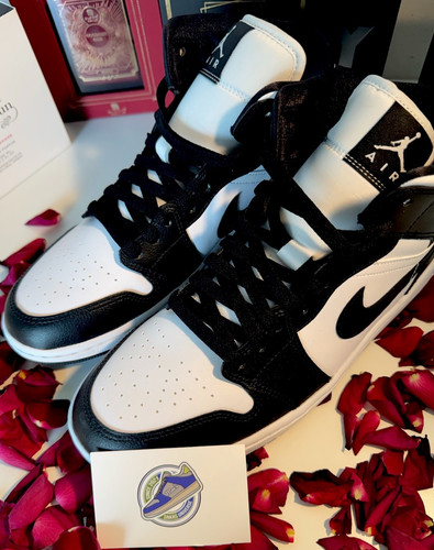 Nike air jordan mid panda - air, "panda"