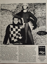 ORIGINAL REKLAME WERBUNG 1969  SCHACHENMAYR  Lochstrumpfhose