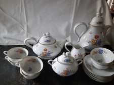 Paul Müller Porzellan Selb, Kaffeekannen, Kaffeegeschirr, 1930