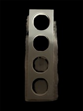 Berker Rahmen 4-fach – Glas polarweiß 