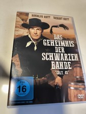 💽Das Geheimnis der schwarzen Bande💽 DVD Randolph Scott Top Zustand 👍🏻
