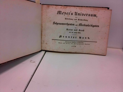 Meyer universum band - universum, 9.band
