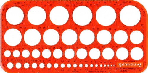 Schablone standardgraph 1315 - standardgraph,