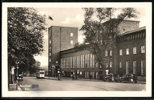 Beuthen bahnhof - beuthen,,