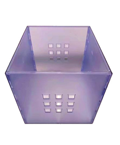 Ikea lekman box blau lila - lekman,