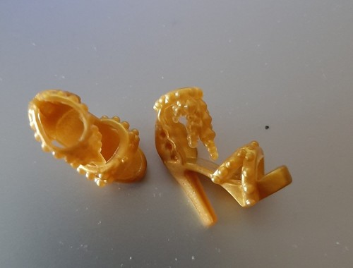 Barbie schuhe goldfarben für - schuhe,
