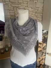 Tolles Damen Tuch Schal Grau