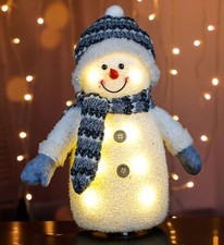 Weihnachtsdeko Figur Schneemann LED Weihnachten Dekoration Licht Beleuchtung