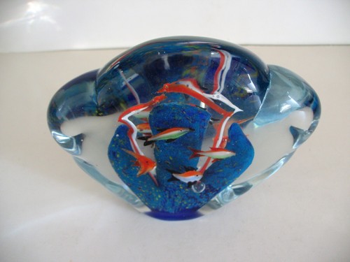 Murano glas aquarium - kg,