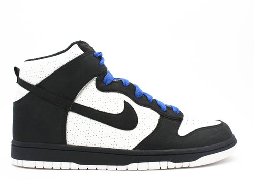 Nike dunk high - sail, black