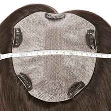 Seiden Indisches Remy Echthaar Toupet Toupee Topper Clip In Human Hair Haarteile