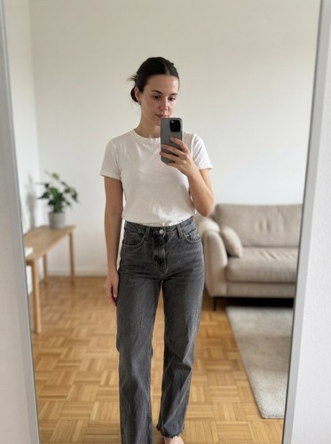 Zara jeans straight - zara,