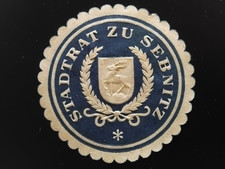Siegelmarke stadtrat - stadtrat, zu