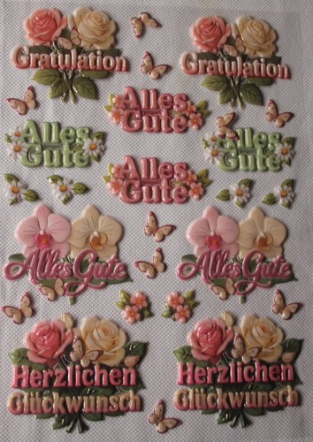 Relief sticker - 3-d, relief-sticker