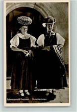 10530115 - Bollenhut und Schappel , Foto Guenter , gute Erhaltung Trachten