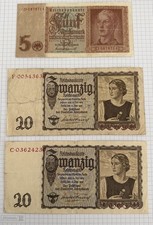 Reichsbanknoten reichsmark - 5,
