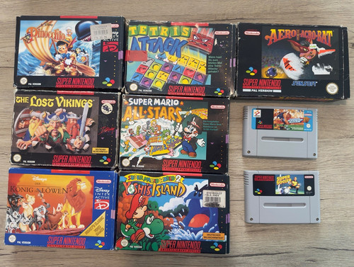 Nintendo super snes - nintendo,