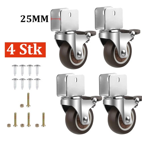 4er set rollen - rollen, möbel
