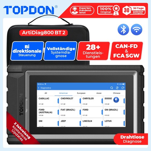 Topdon artidiag800 kfz - topdon,
