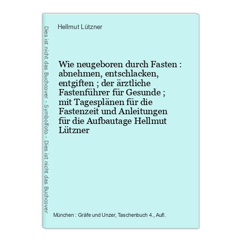 Wie neugeboren durch - ,