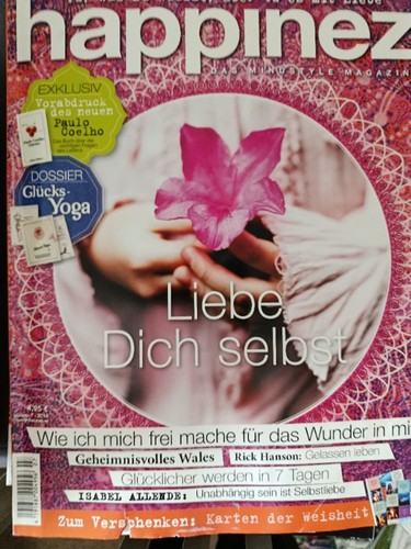 Happinez magazin beilage liebe - beilage,