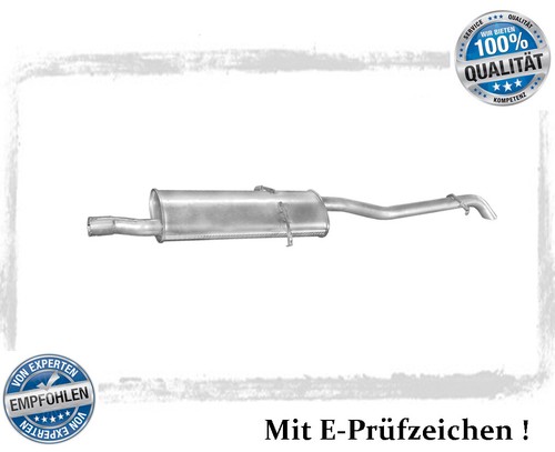 Endschalldämpfer für