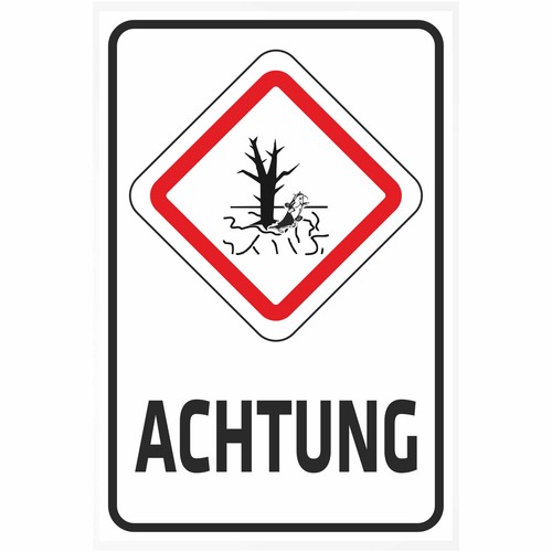 Schild achtung baum - achtung,