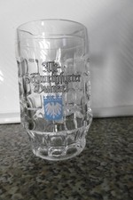 Bierkrug Brauhaus Schweinfurt Glas 0,4L - alt Schweinfurter Dunkel  Sammler